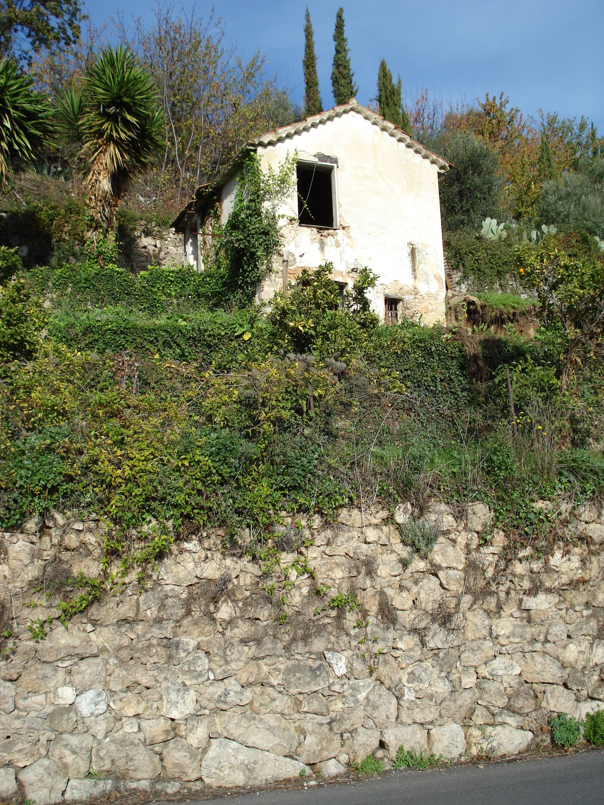 Photo France Côte d'Azur Route de Vence à Saint Jeannet 2006-12 44