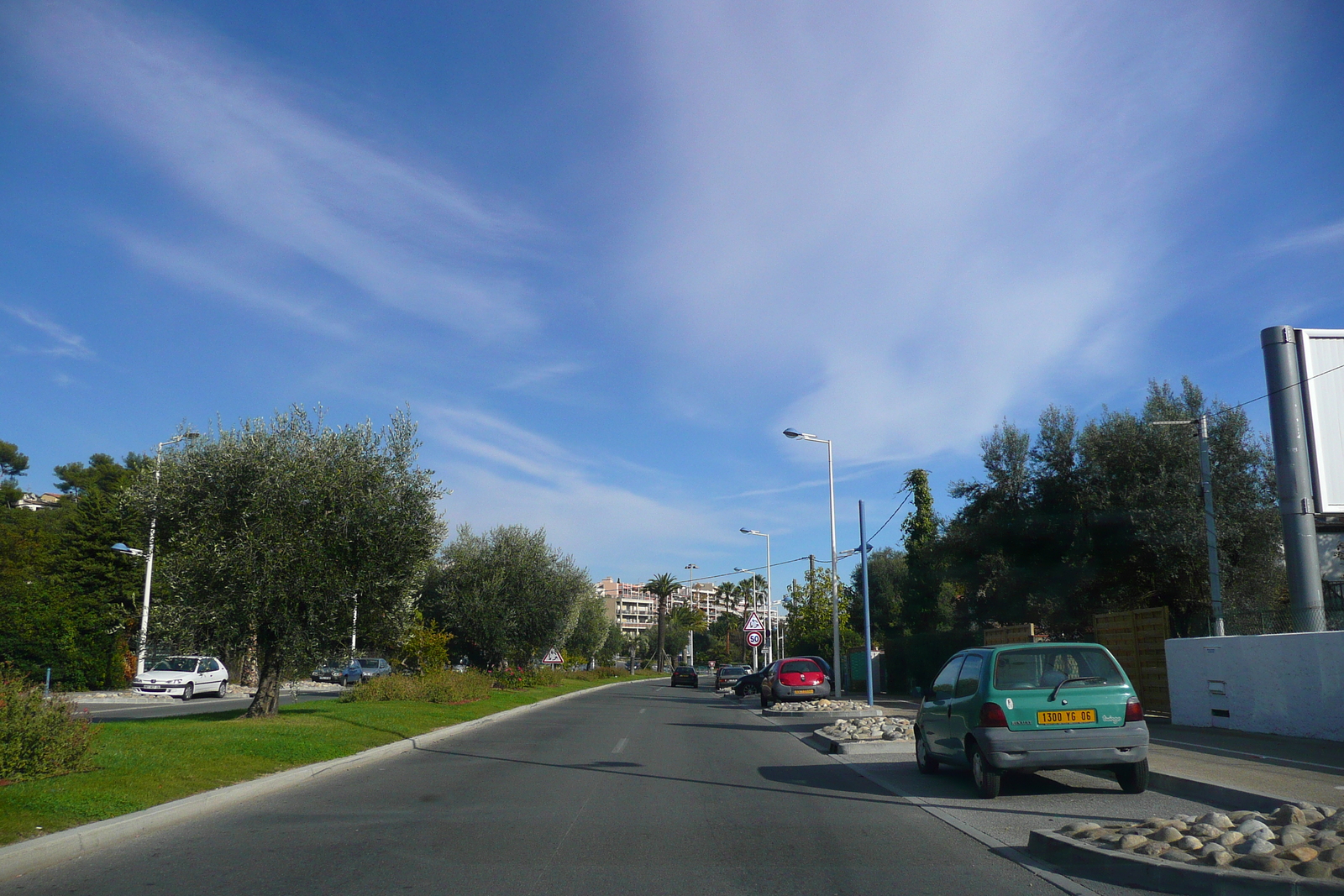 Photo France Côte d'Azur Route de Cagnes sur Mer à Nice 2007-10 0