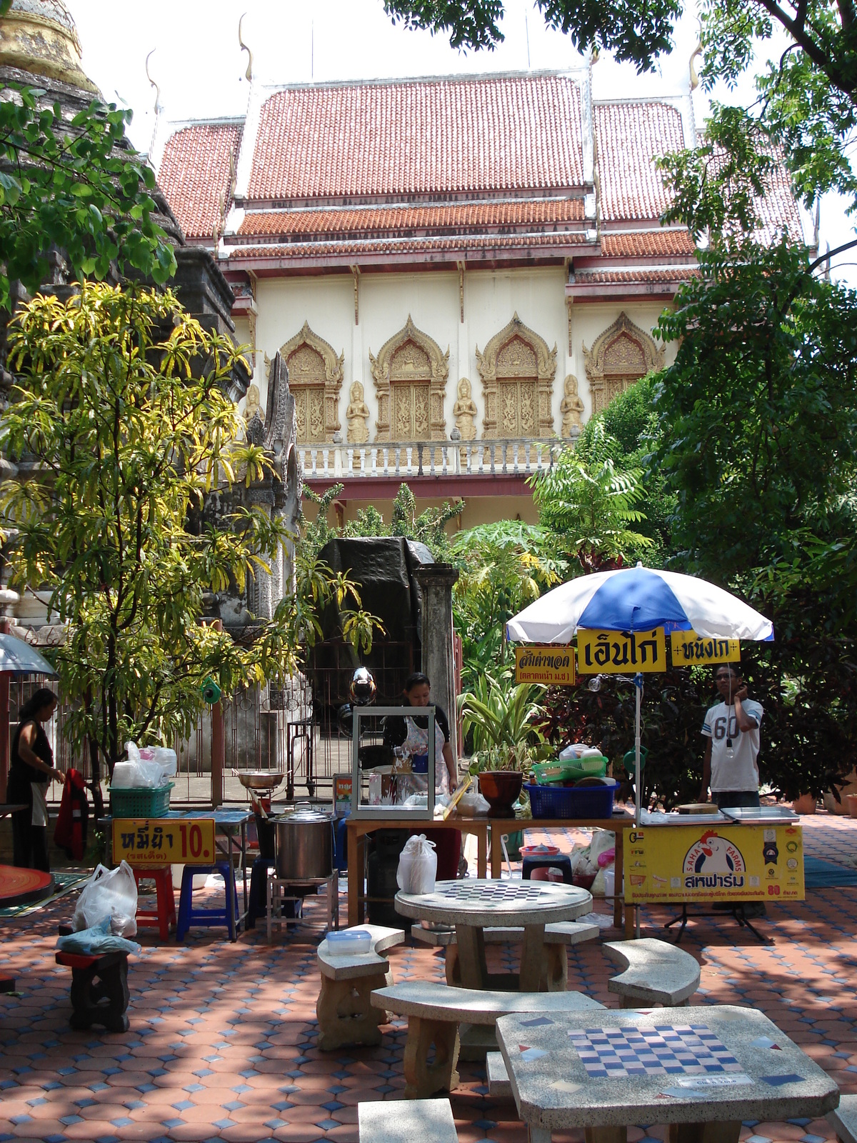 Photo Thaïlande Chiang Mai Centre(intra Canal) Rue Rad Cha Dom Nurn (Rue piétonne) 2006-04 36