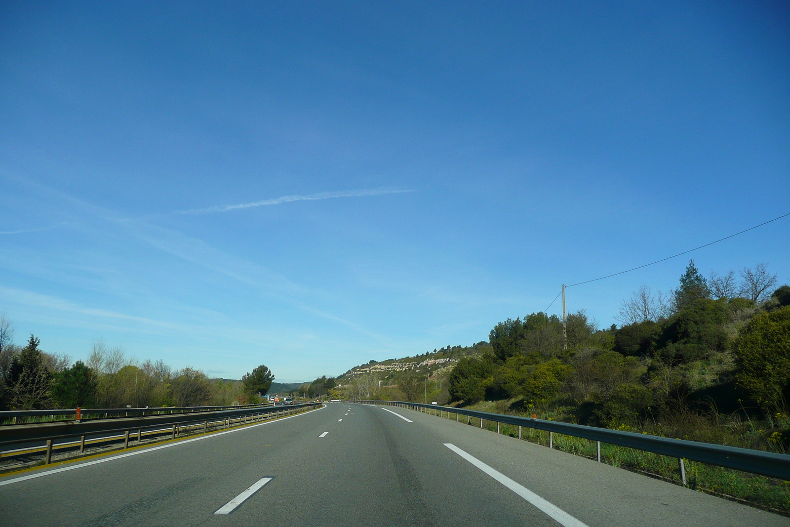 Photo France Côte d'Azur route A8 de Le Luc à Aix 2008-04 47