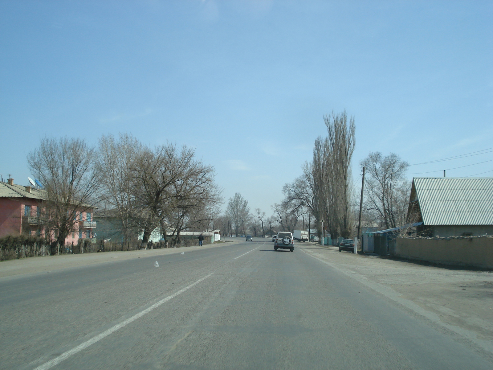 Photo Kazakhstan Route d'Almaty au canyon de Charyn 2007-03 26
