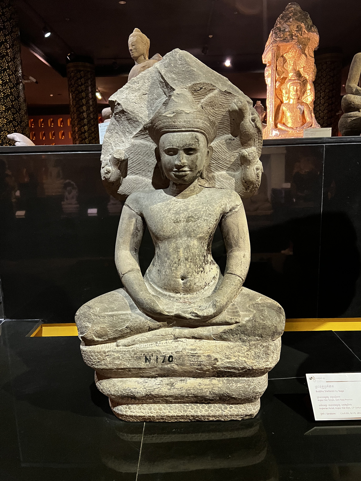 Photo Cambodge Siem Reap Musée national d'Angkor 2023-01 40