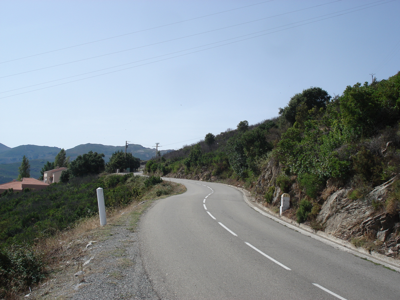 Photo France Corse Bastia to Saint Florent Road 2006-09 24