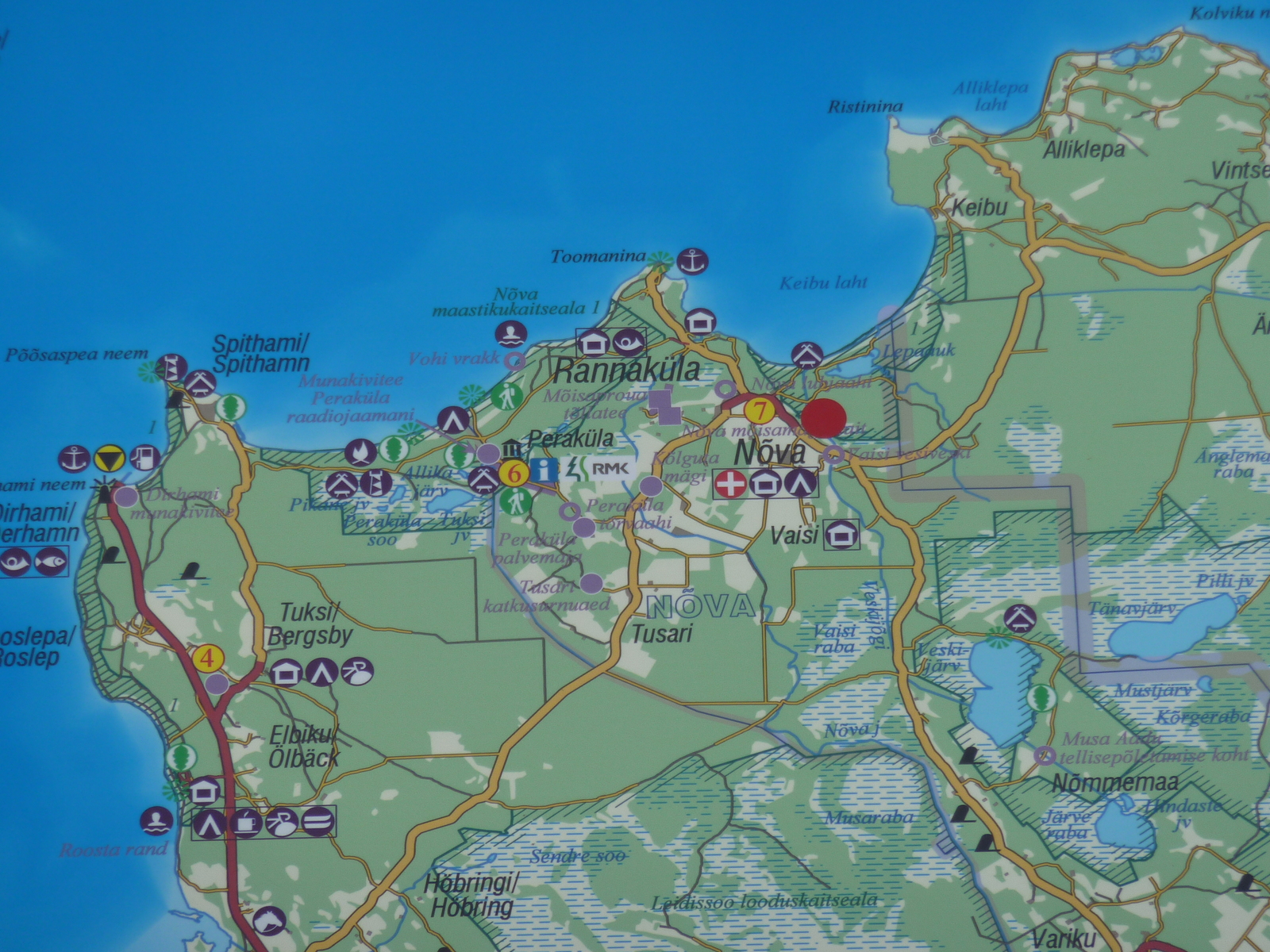 Photo Estonie route de Tallinn à Haapsalu 2009-04 23