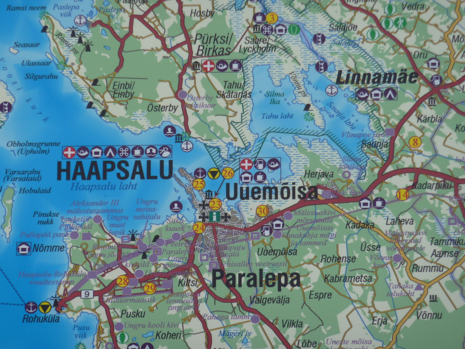 Photo Estonie route de Tallinn à Haapsalu 2009-04 26