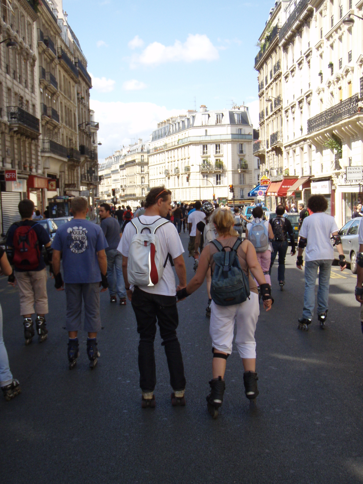 Photo France Paris Randonnée Roller et Coquillages 2007-07 112