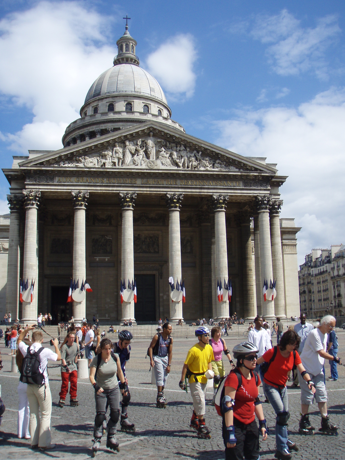 Photo France Paris Randonnée Roller et Coquillages 2007-07 92