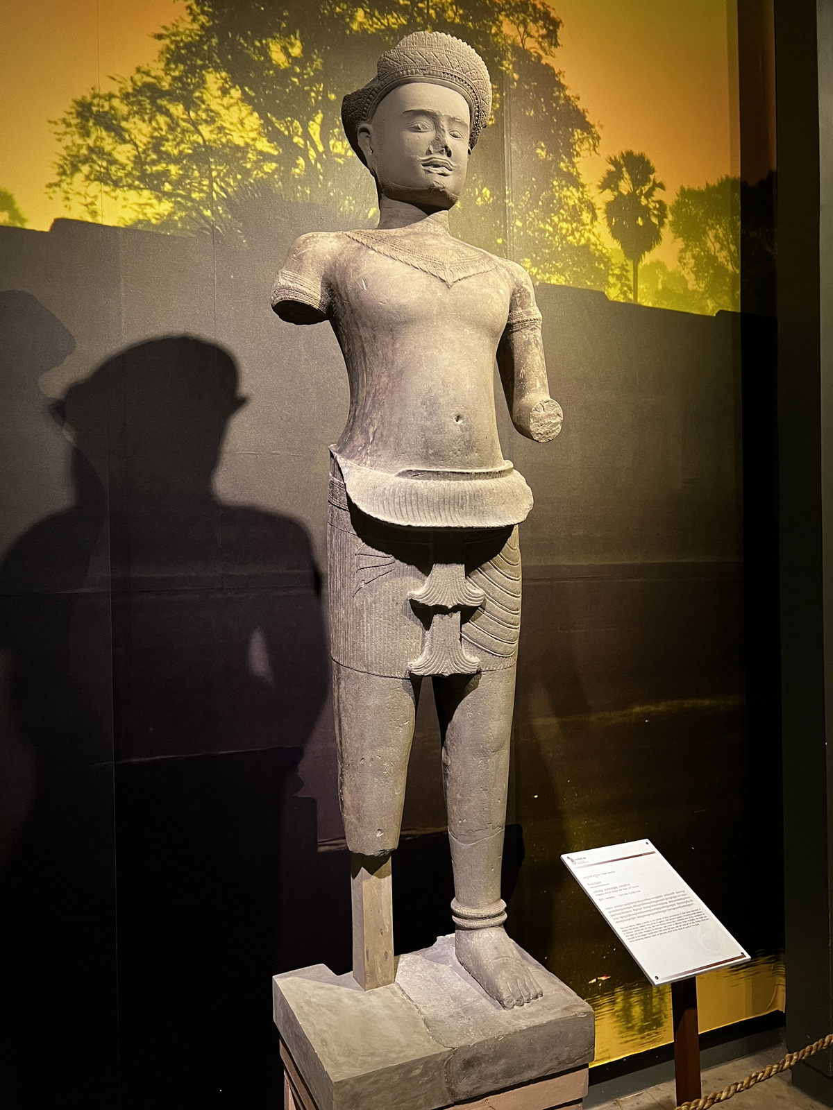 Photo Cambodge Siem Reap Musée national d'Angkor 2023-01 28
