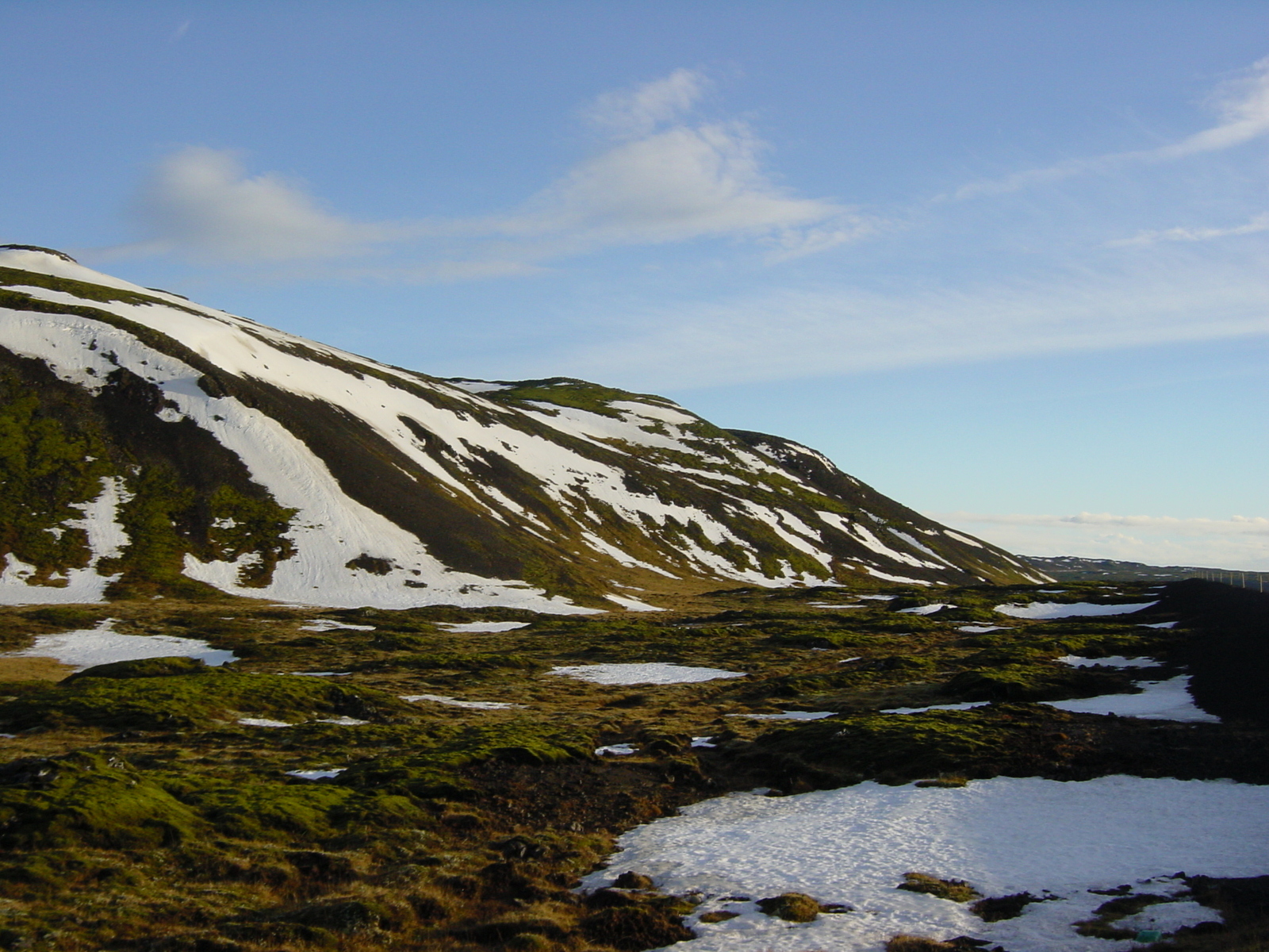 Photo Islande Route 39 vers Reykjavik 2003-03 18
