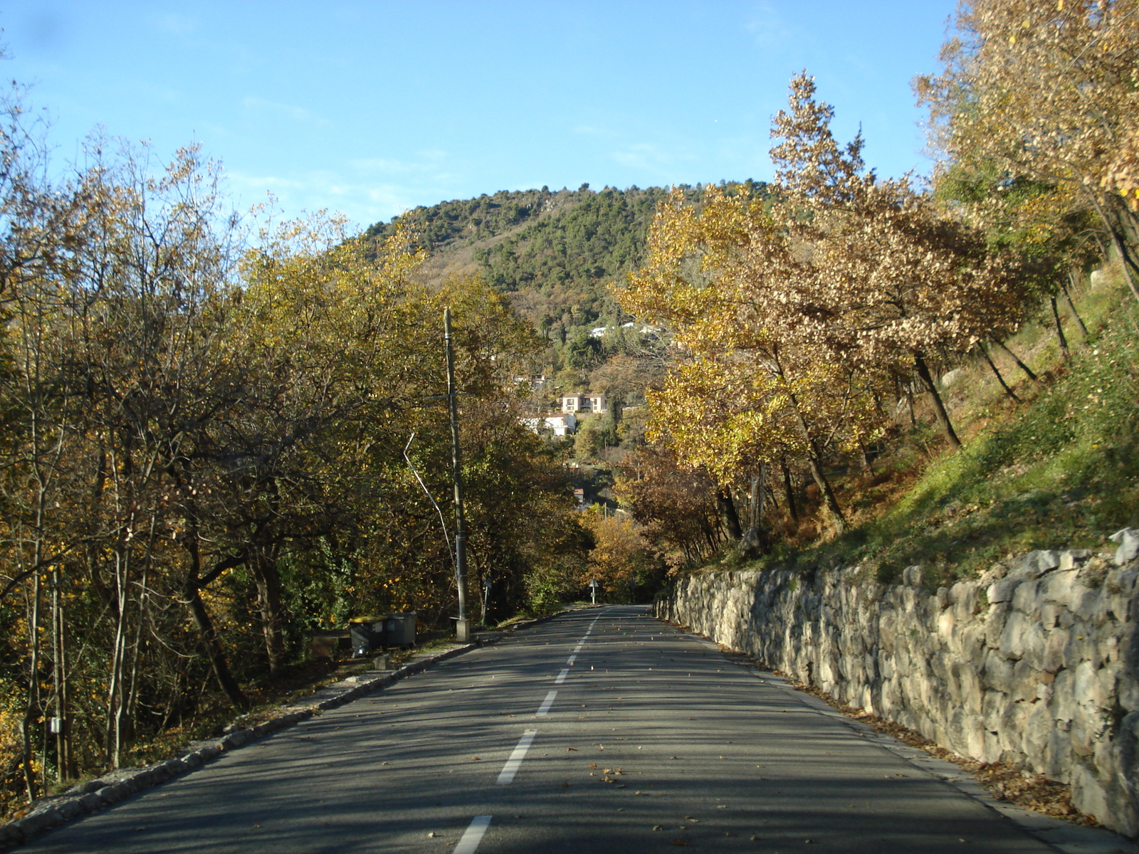 Photo France Côte d'Azur route du Col de Vence 2007-01 12