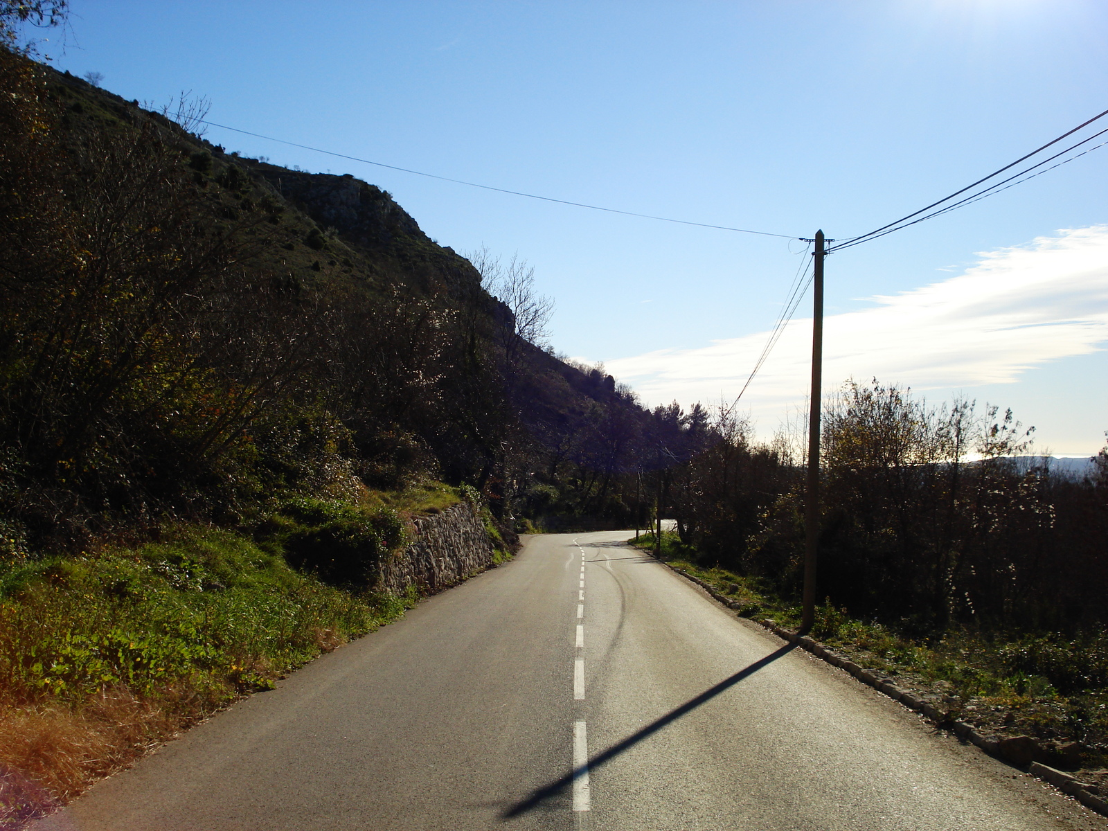 Photo France Côte d'Azur route du Col de Vence 2007-01 20