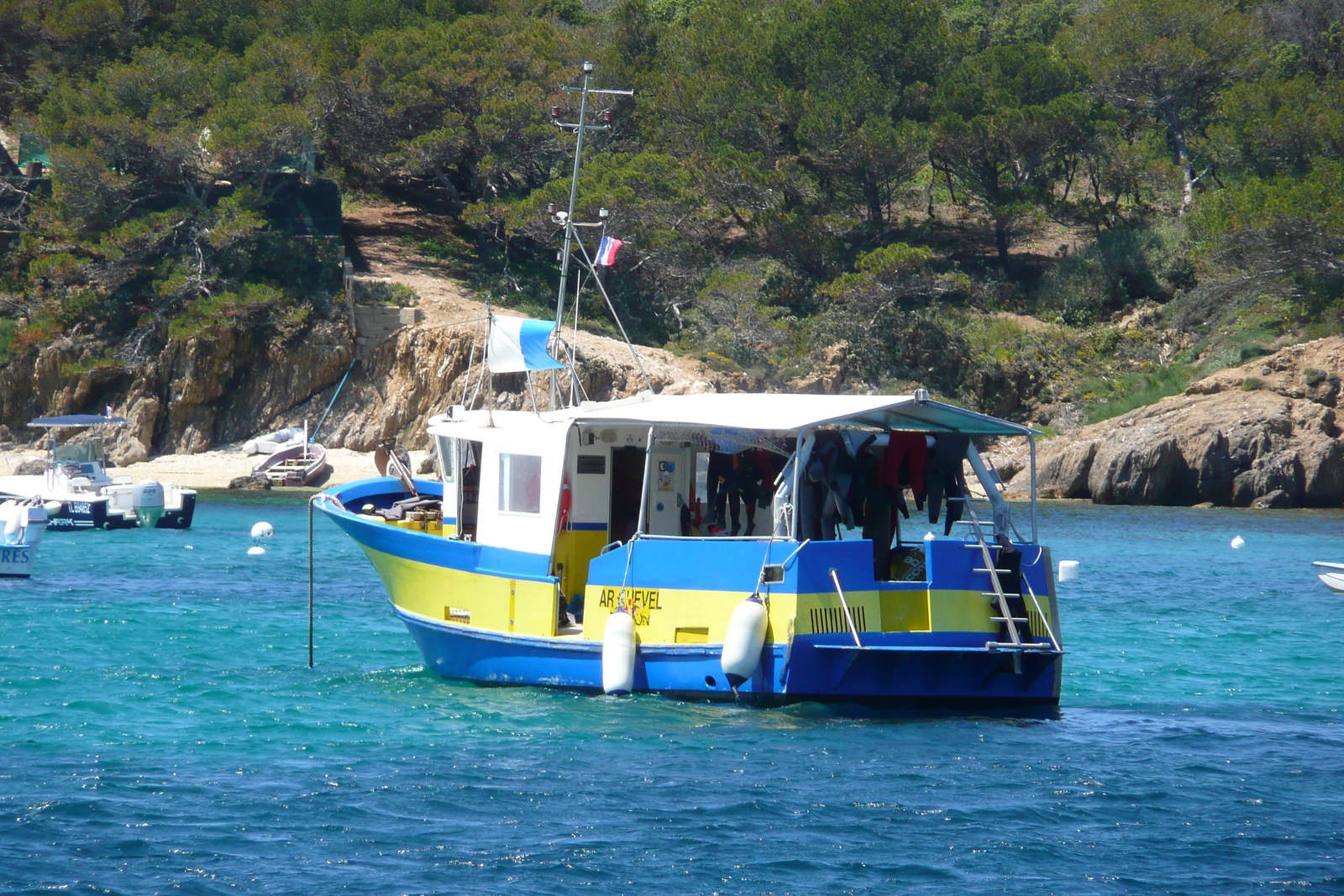 Photo France Ile de Porquerolles Traversée Porquerolles 2008-05 26