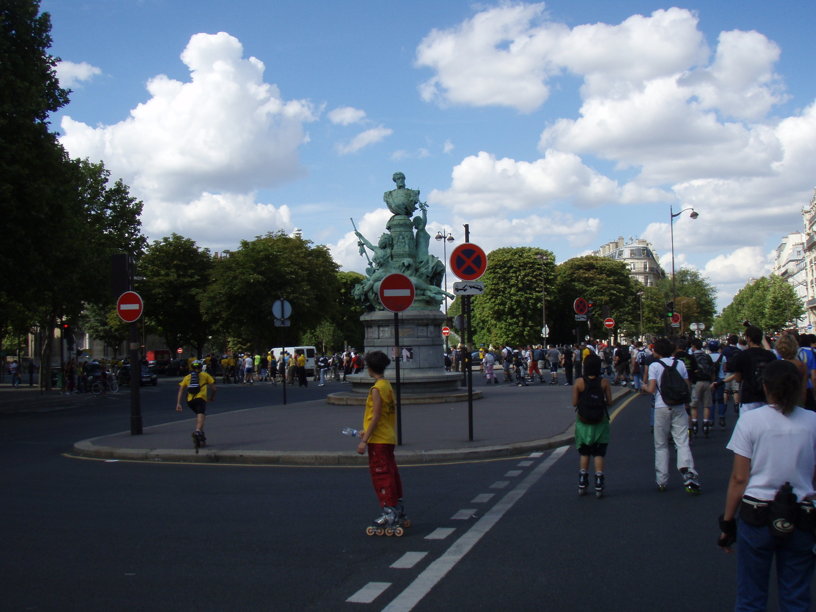 Photo France Paris Randonnée Roller et Coquillages 2007-07 94