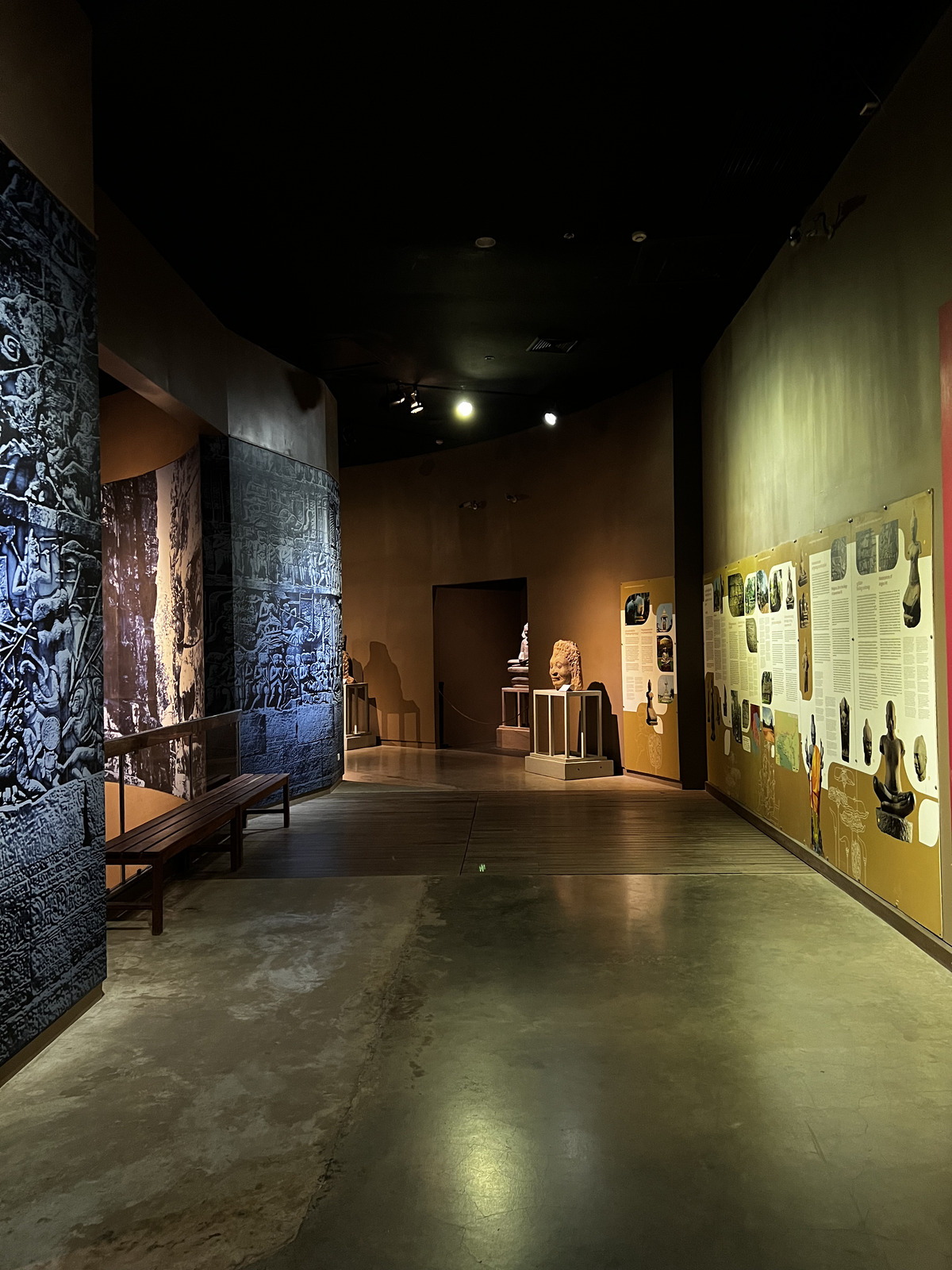 Photo Cambodge Siem Reap Musée national d'Angkor 2023-01 25