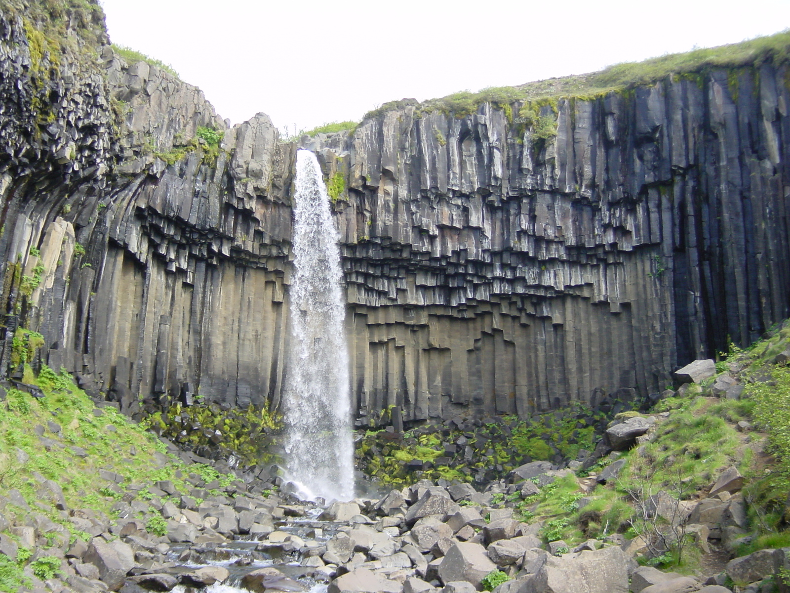 Photo Islande Svartifoss 2003-06 5