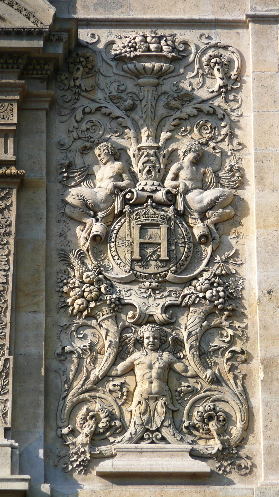 Photo France Paris Le Louvre Facade sur Seine du Louvre 2007-07 5