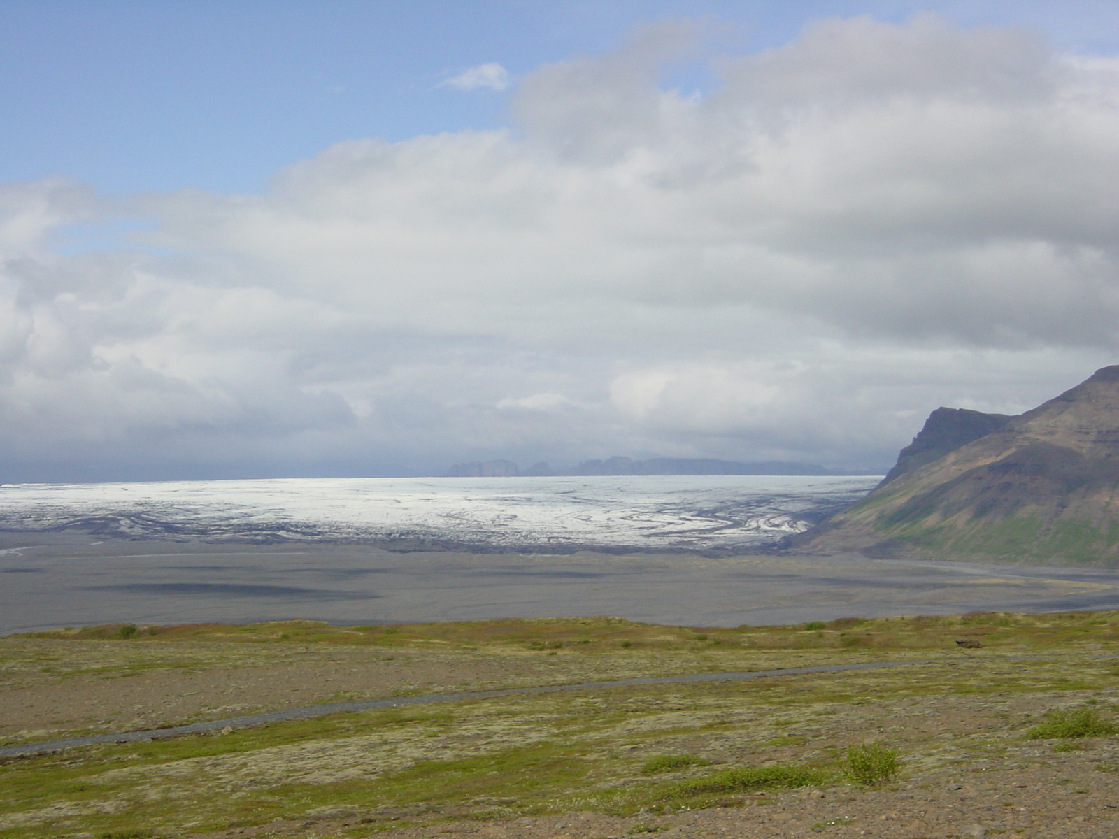 Photo Islande Skaftafellsjokull 2003-06 26