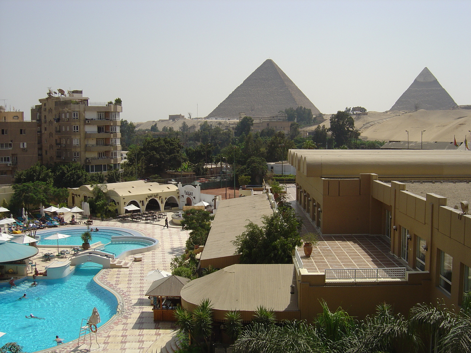 Photo Égypte Gizeh Le Meridien Pyramids 2004-09 19