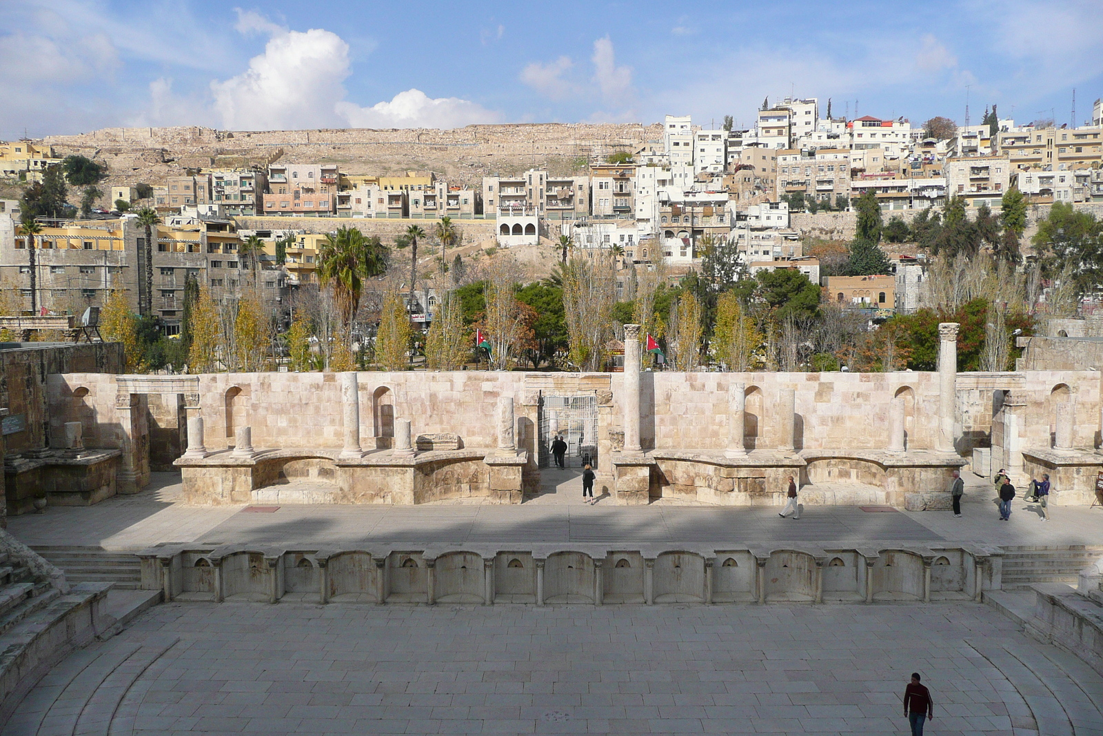 Photo Jordanie Amman Théâtre romain 2007-12 0