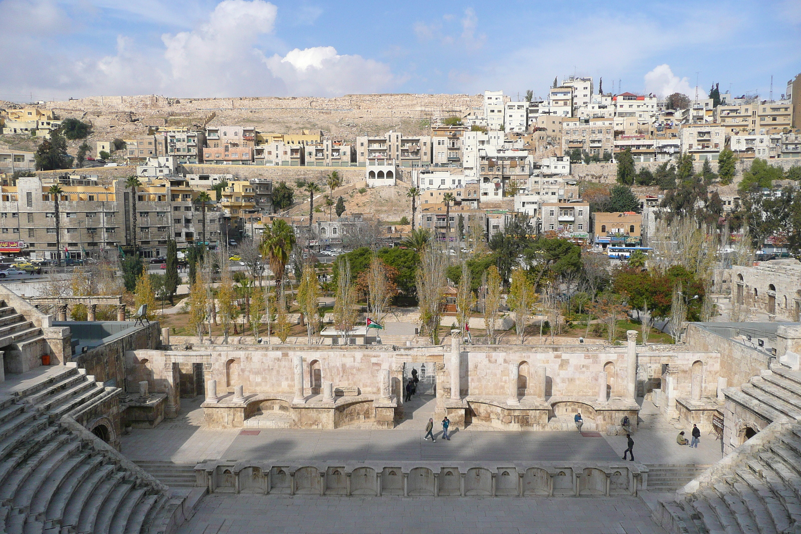 Photo Jordanie Amman Théâtre romain 2007-12 15