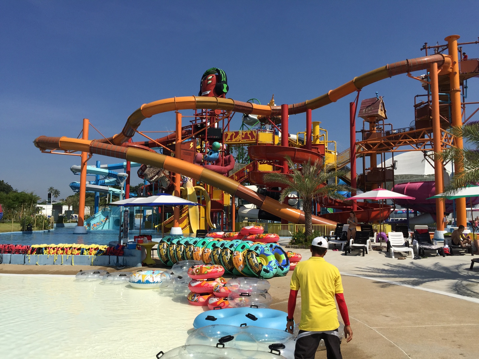 Photo Thaïlande Pattaya Parc aquatique Cartoon Network Amazone 2014-12 46