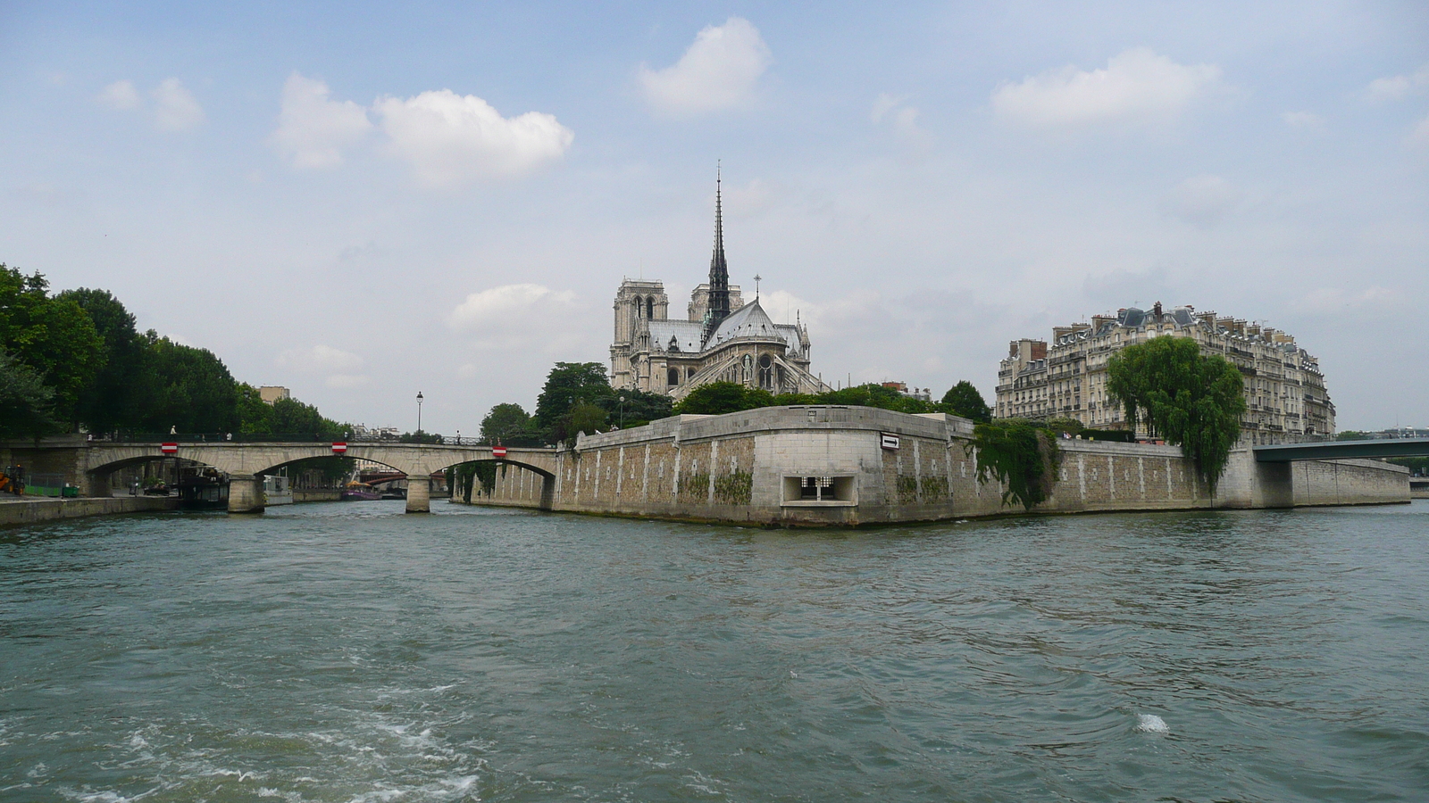Photo France Paris La Seine en Batobus 2007-06 12