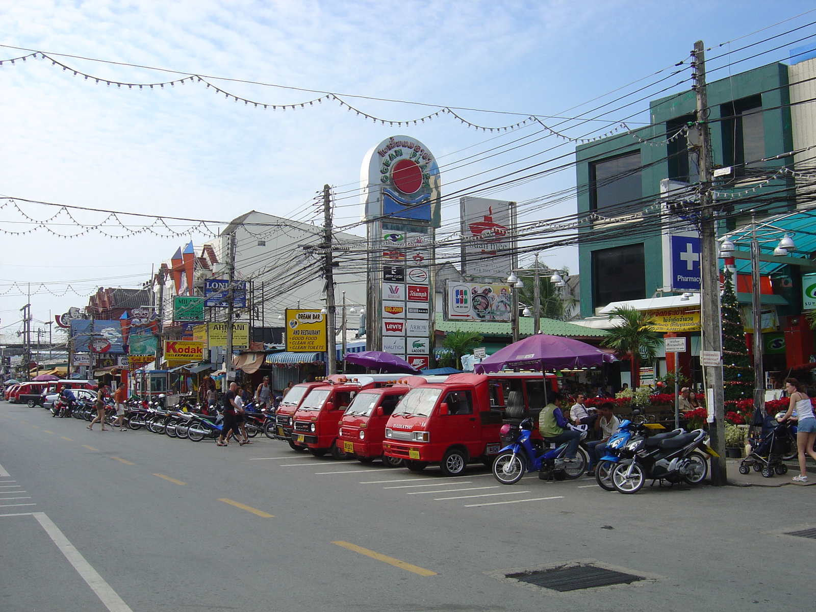 Photo Thaïlande Phuket Patong Rue piétonne 2005-12 9