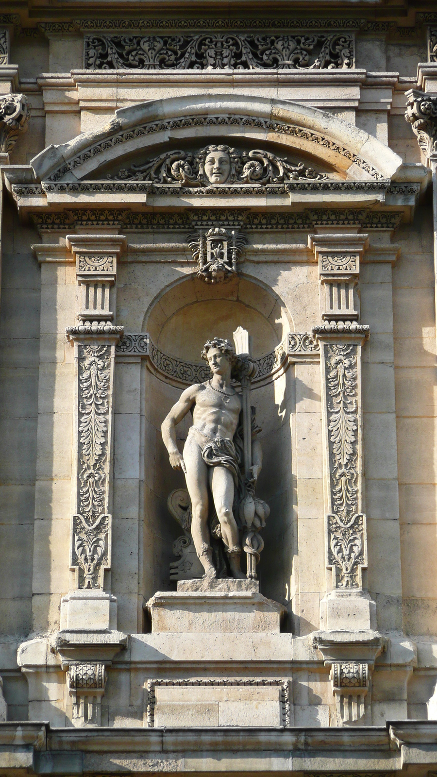 Photo France Paris Le Louvre Facade sur Seine du Louvre 2007-07 41