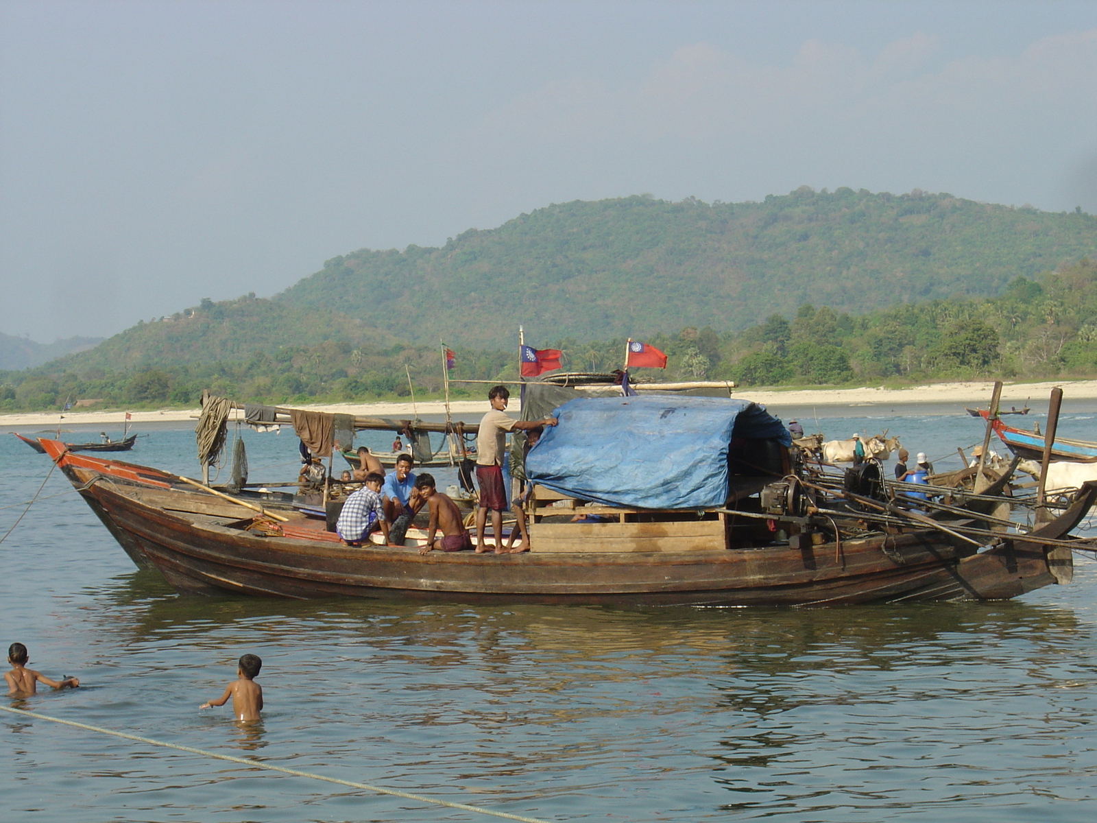 Photo Birmanie (Myanmar) Plage de Maungmagan 2005-01 64