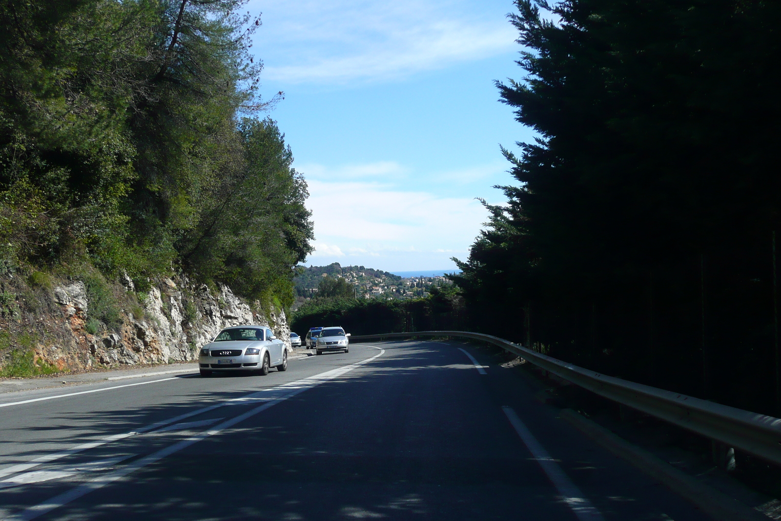 Photo France Côte d'Azur route de Vence à Cagnes 2008-03 38