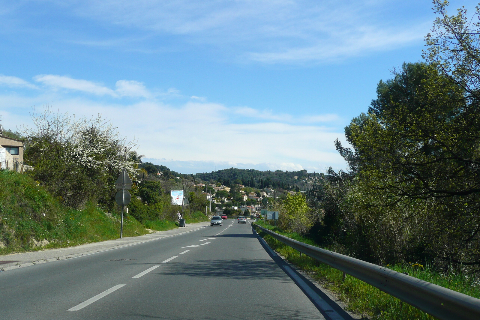 Photo France Côte d'Azur route de Vence à Cagnes 2008-03 39