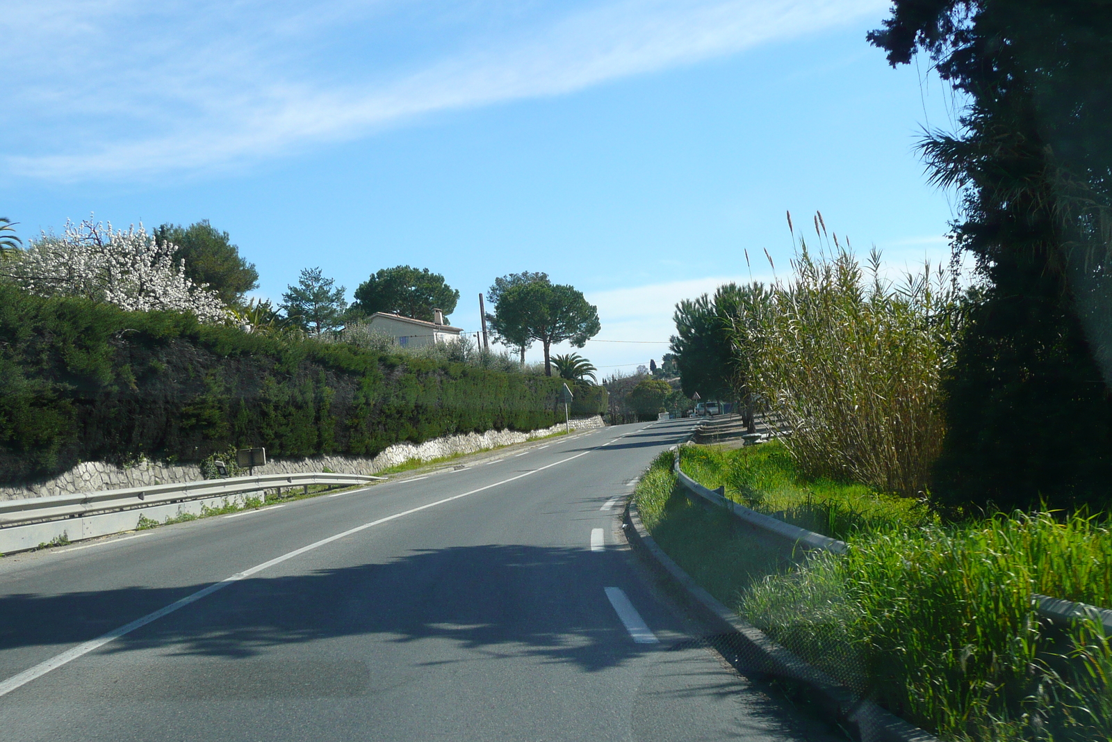 Photo France Côte d'Azur route de Vence à Cagnes 2008-03 17