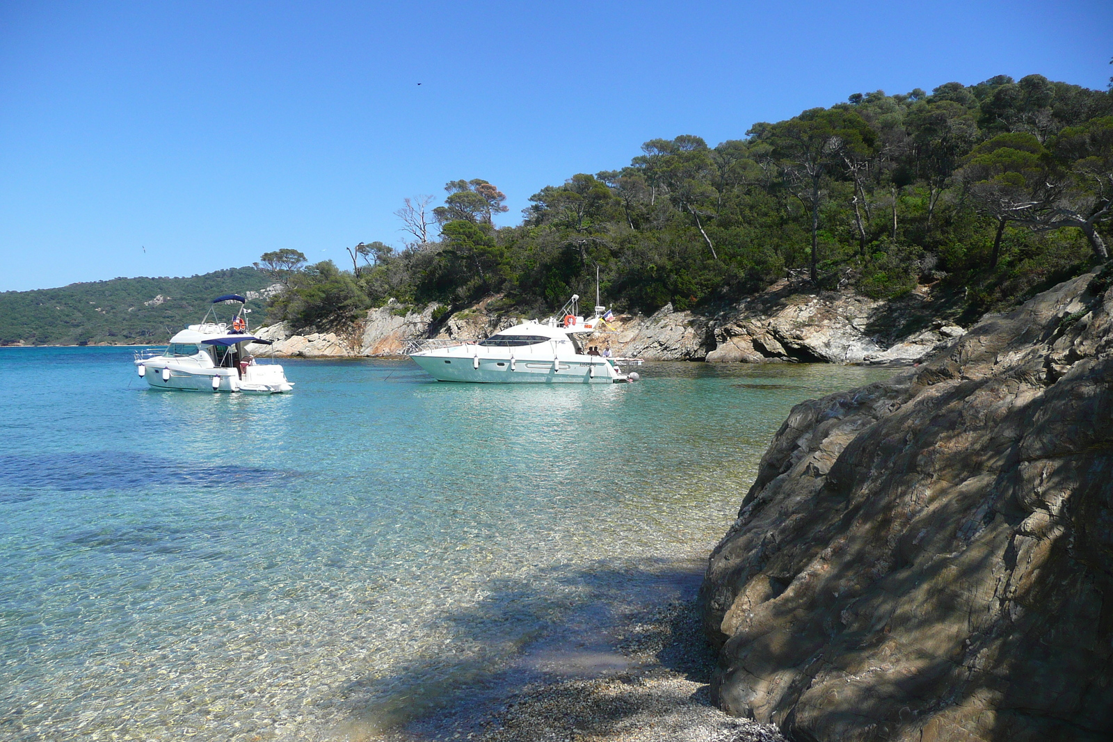 Photo France Ile de Porquerolles Plage d'Alycastre 2008-05 3