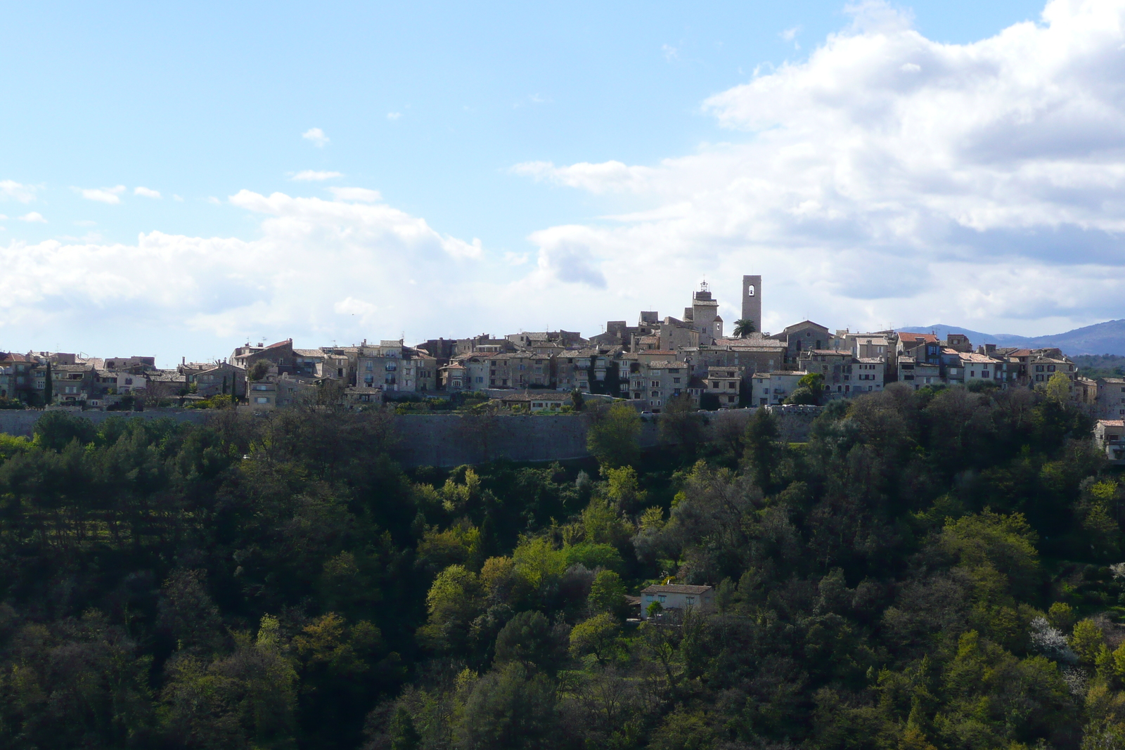 Photo France Côte d'Azur route de Vence à Cagnes 2008-03 10