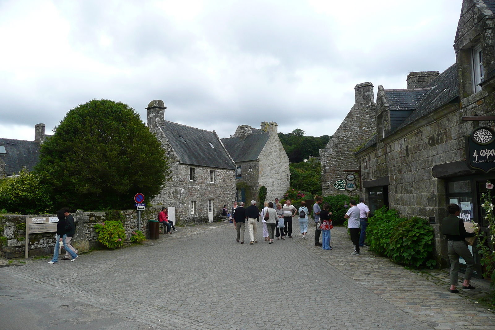 Photo France Locronan 2008-07 17