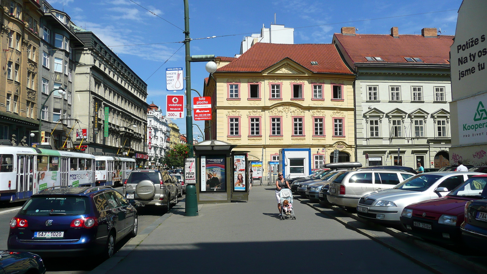 Photo République Tchèque Prague rue Narodni 2007-07 12