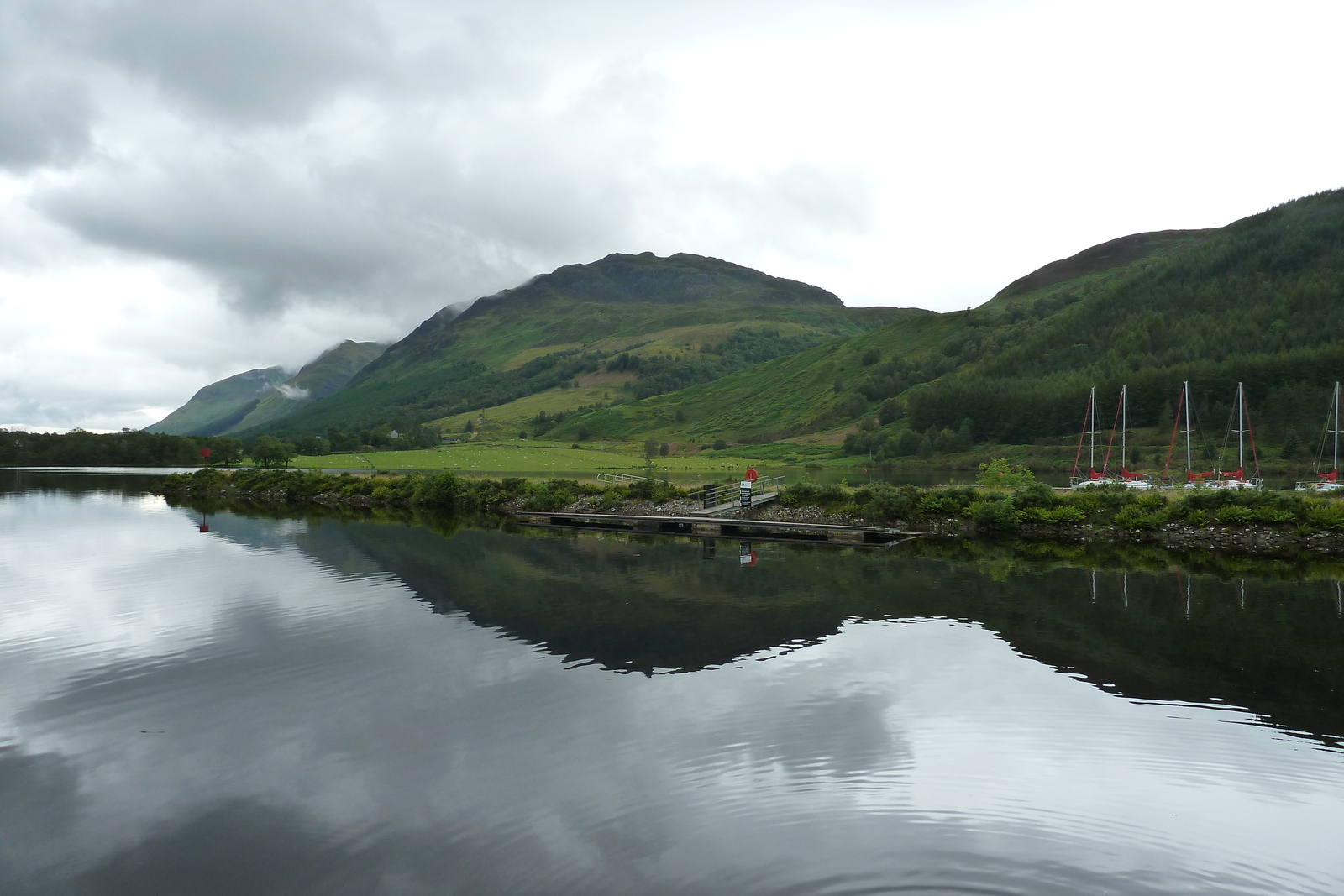Photo Royaume-Uni Écosse Route du Loch Laggan au Loch Ness 2011-07 10