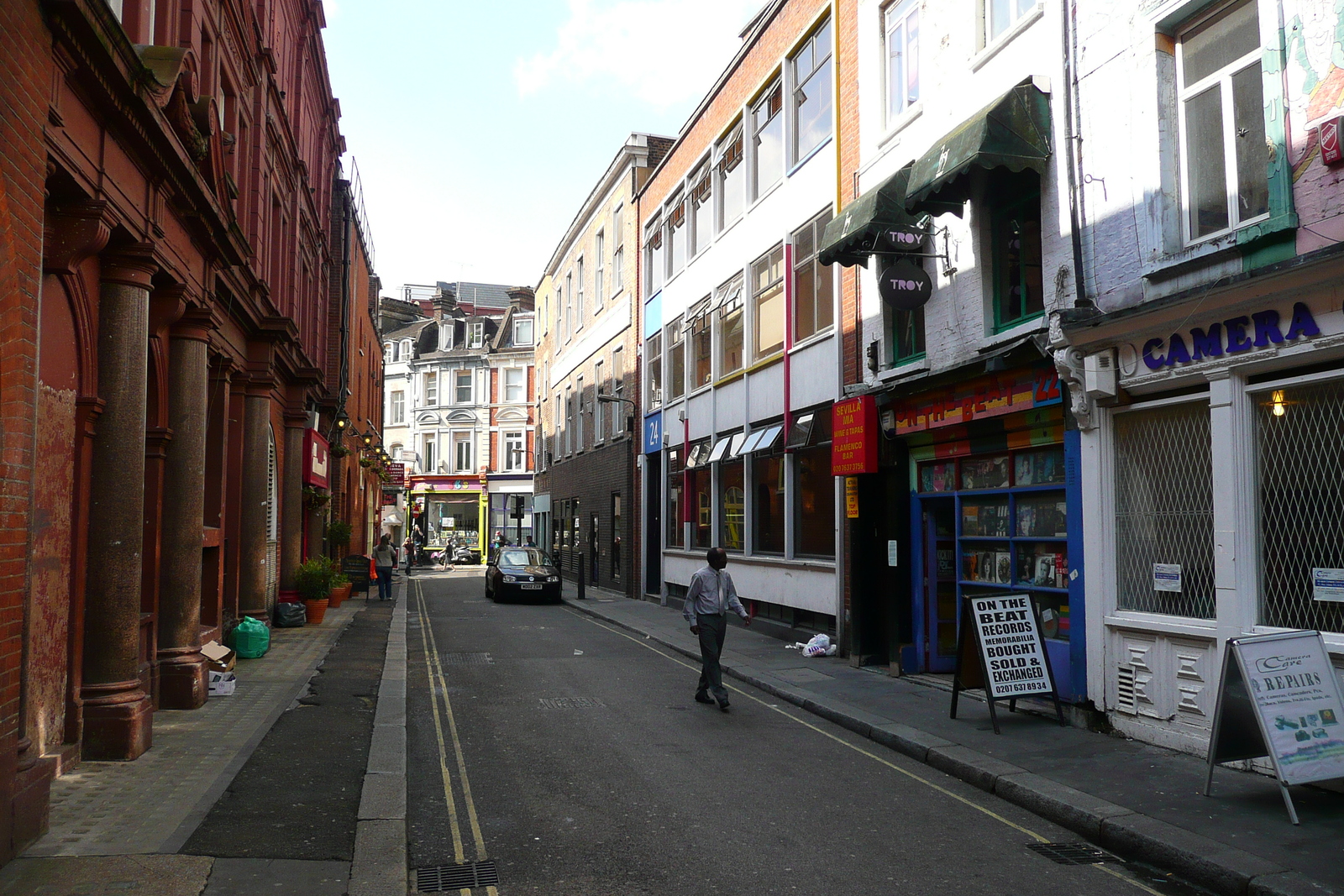 Photo Royaume-Uni Londres Rue Hanway 2007-09 16