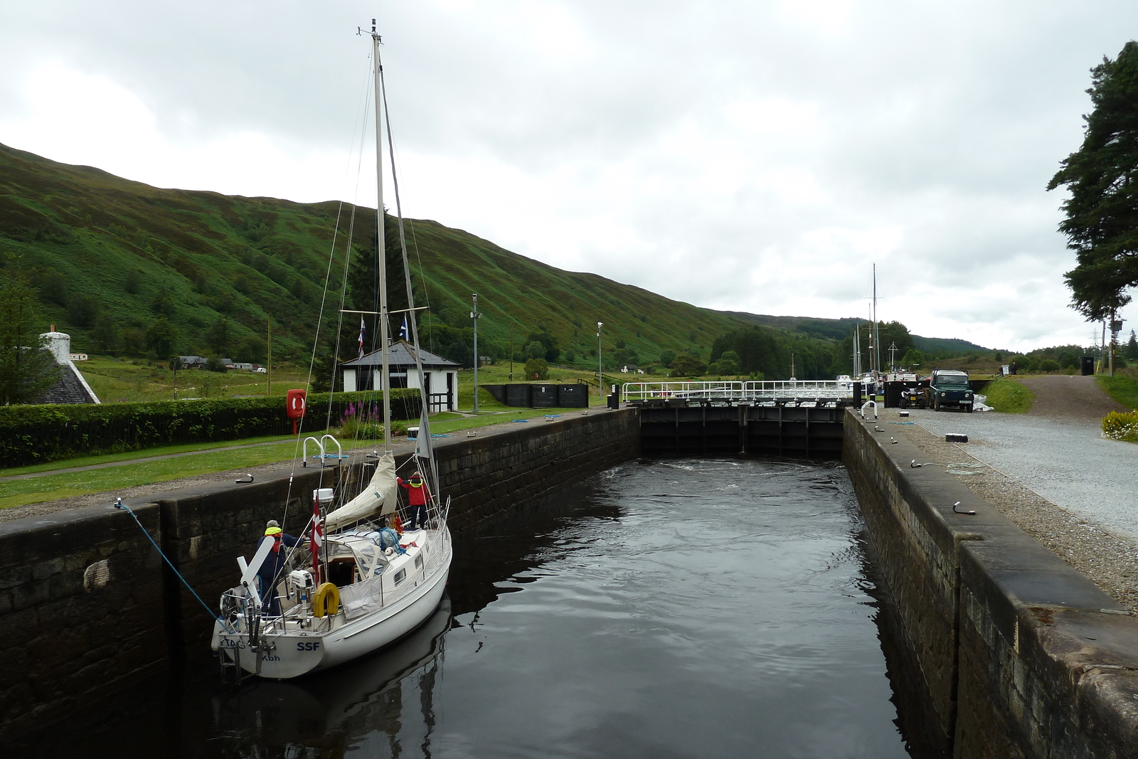 Photo Royaume-Uni Écosse Route du Loch Laggan au Loch Ness 2011-07 23