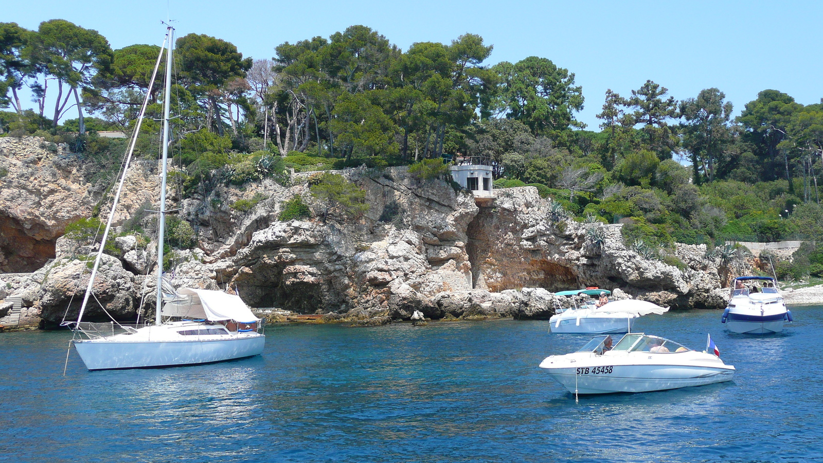 Photo France Cap d'Antibes Anse de l'Argent Faux 2007-07 10