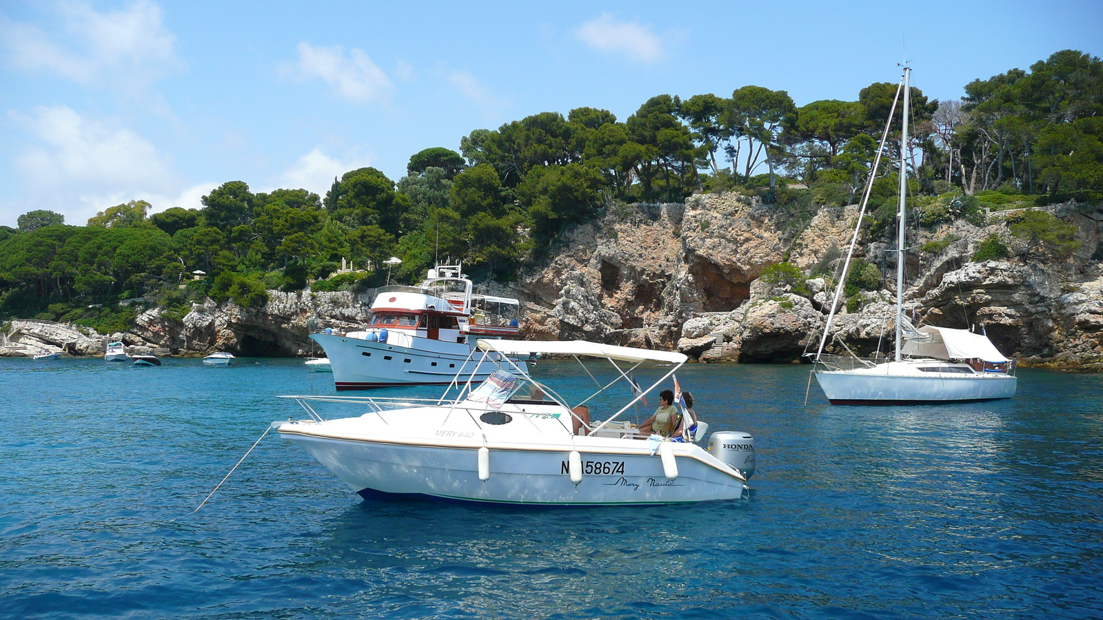 Photo France Cap d'Antibes Anse de l'Argent Faux 2007-07 22