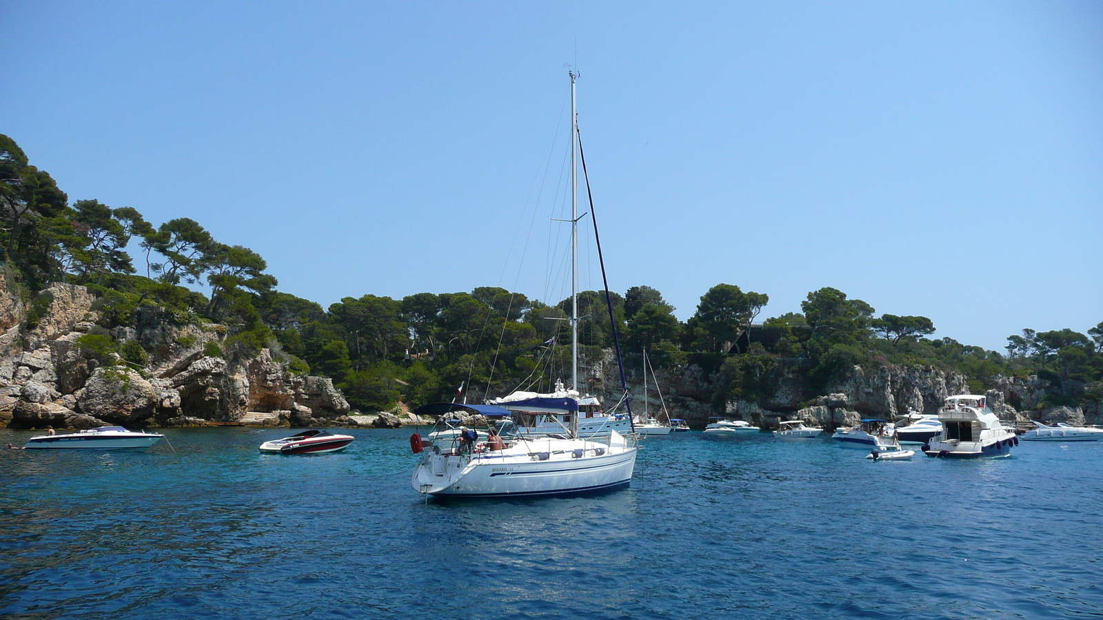 Photo France Cap d'Antibes Anse de l'Argent Faux 2007-07 20