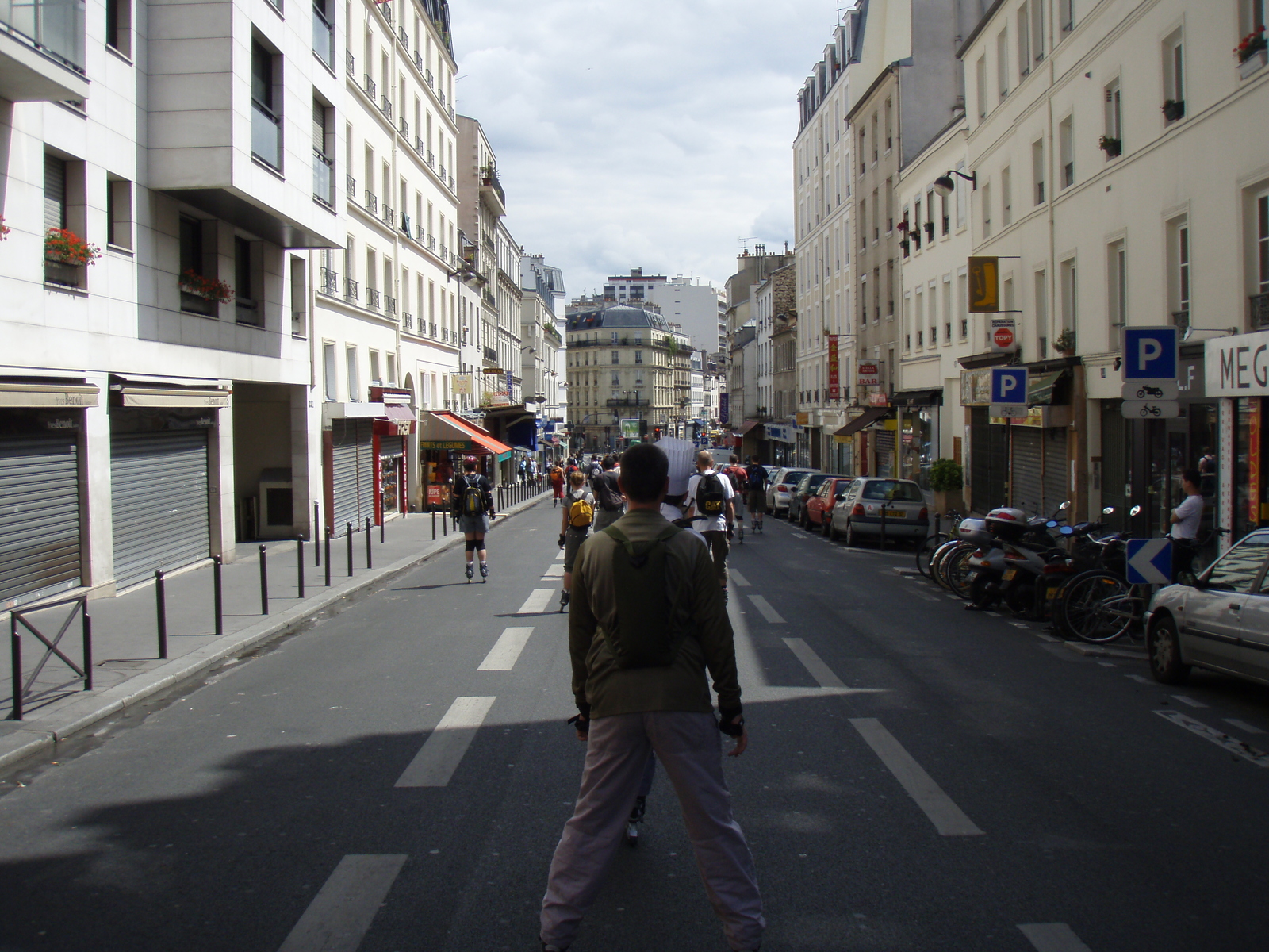 Photo France Paris Randonnée Roller et Coquillages 2007-07 27
