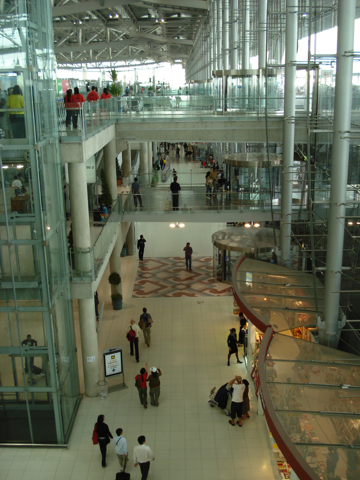 Photo Thaïlande Bangkok Aéroport Suvarnabhumi 2007-02 79