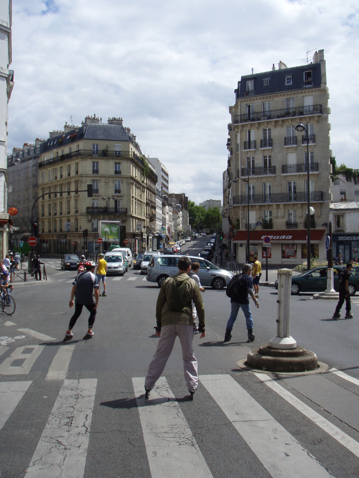 Photo France Paris Randonnée Roller et Coquillages 2007-07 29