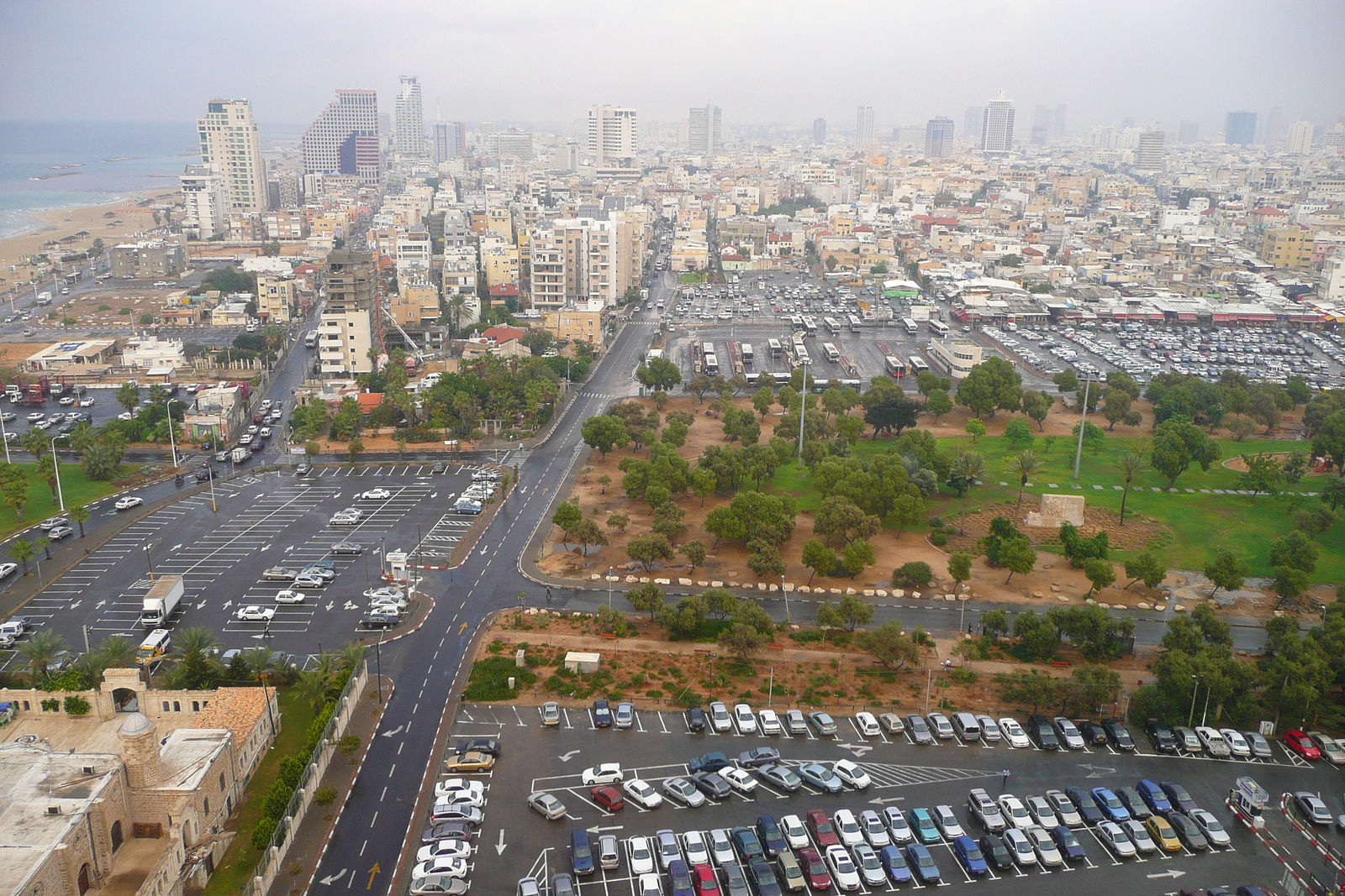 Photo Israel Tel Aviv Hotel David Intercontinental vue Chambre 2007-11 2