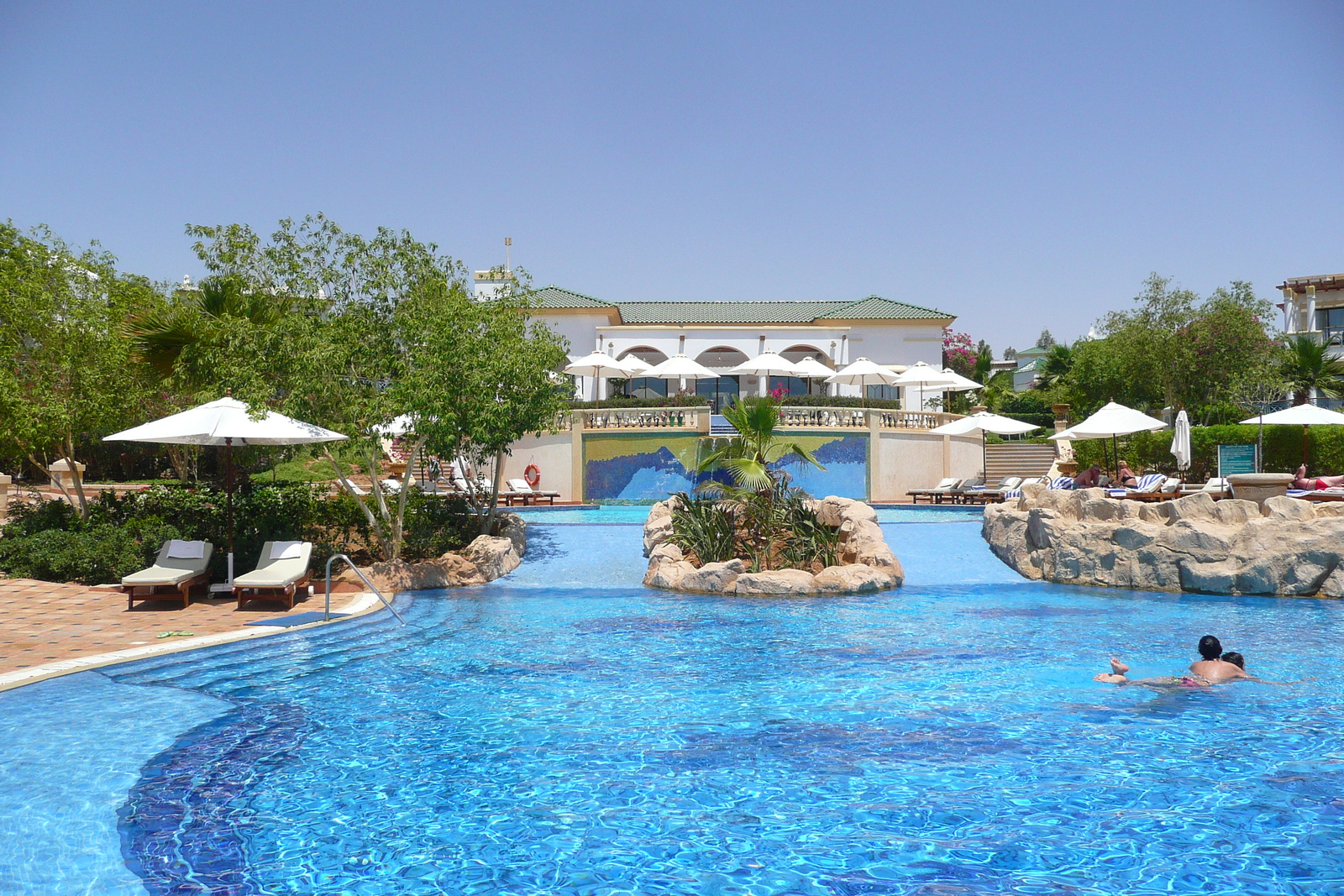 Photo Égypte Sharm el Sheikh Hôtel Hyatt Piscine Hyatt Sharm el Sheikh 2008-06 22