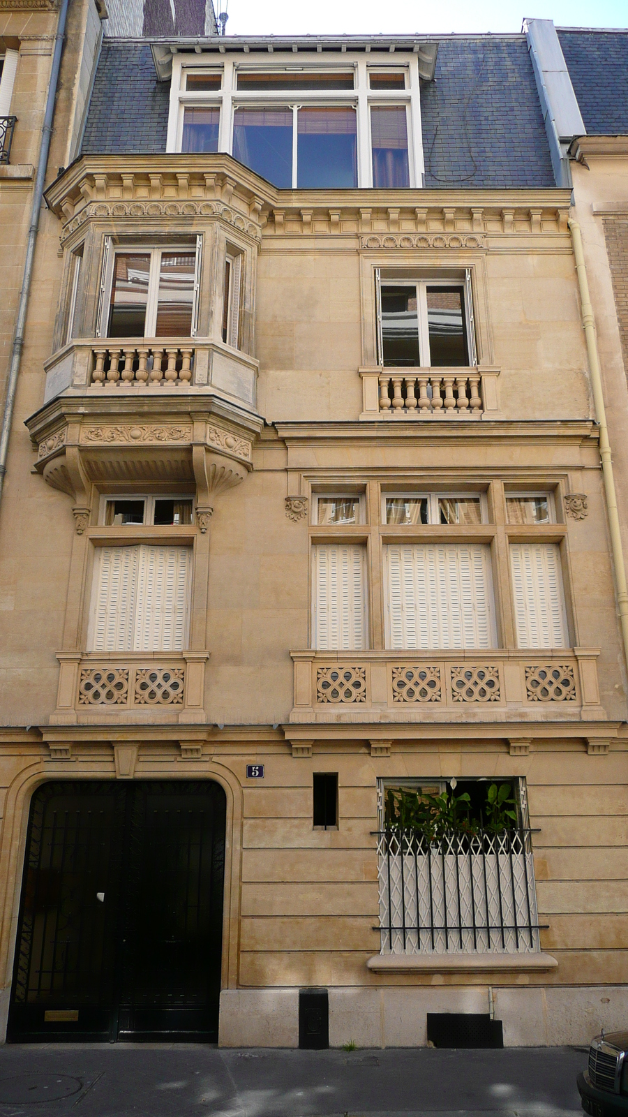 Photo France Paris 16eme Arrondissement Rue Albéric Magnard 2007-08 23