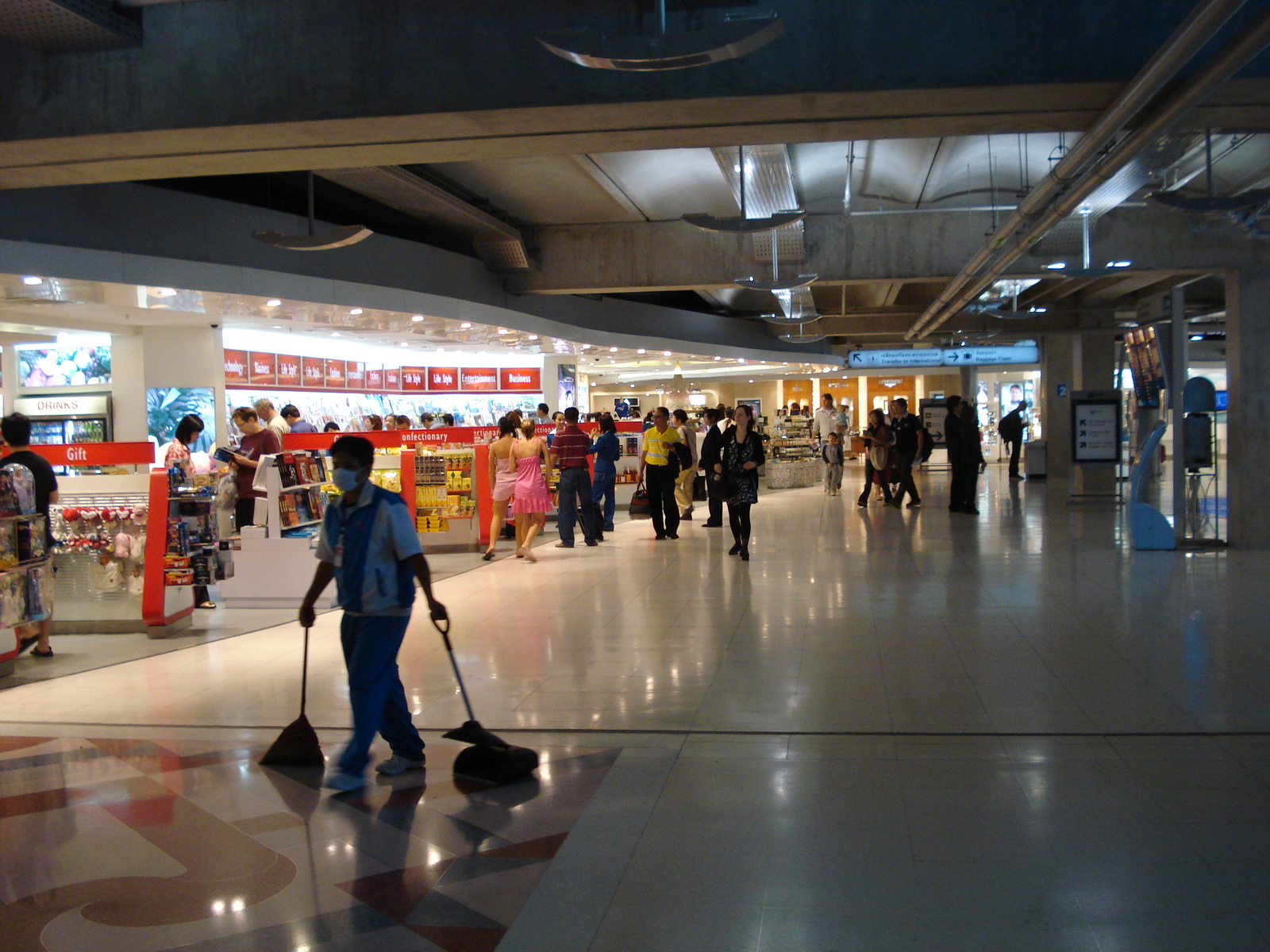 Photo Thaïlande Bangkok Aéroport Suvarnabhumi 2007-02 28