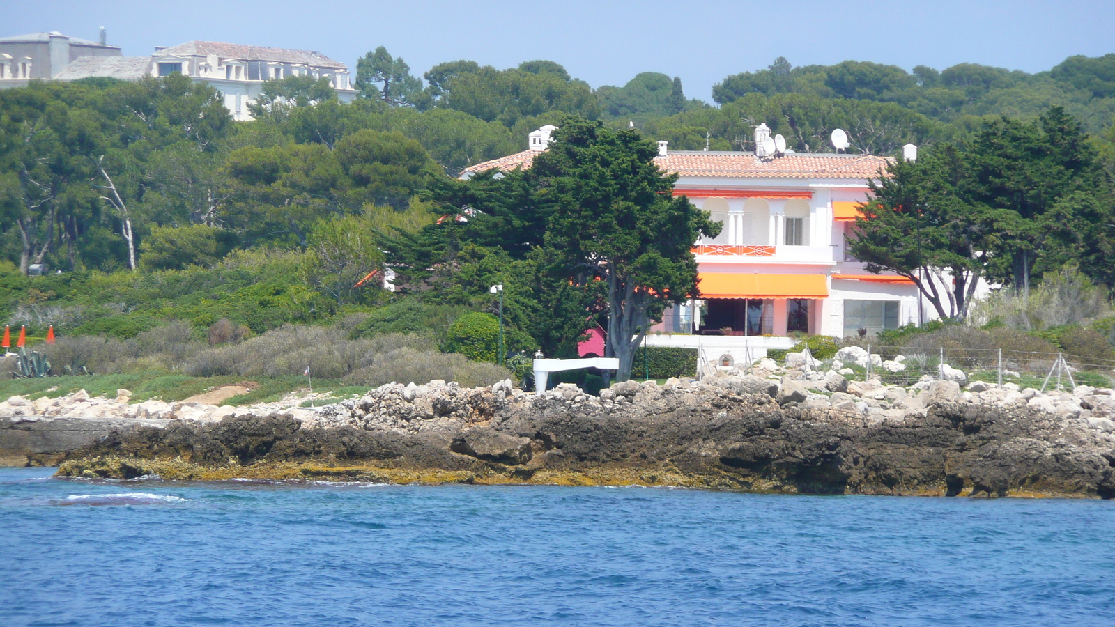Photo France Cap d'Antibes Pointe de l'Ilette 2007-07 29